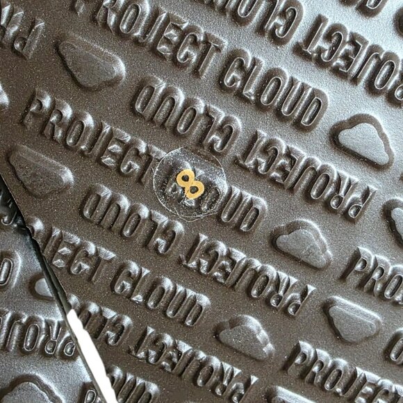 NWOT PROJECT CLOUD ( 8 ) Tan Leather Upper Suede Insole Cork Footbed Sandal - Picture 12 of 12